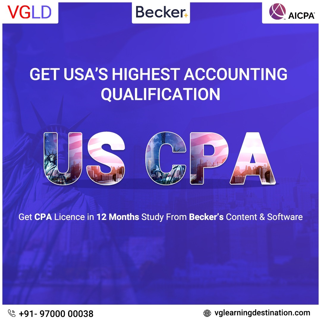 us cpa course, vgld uscpa, VG Learning Destination.Becker's Certified Public Accountant course